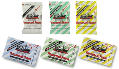 Fisherman's Friend product range