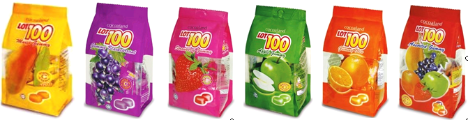 Lot 100 product range